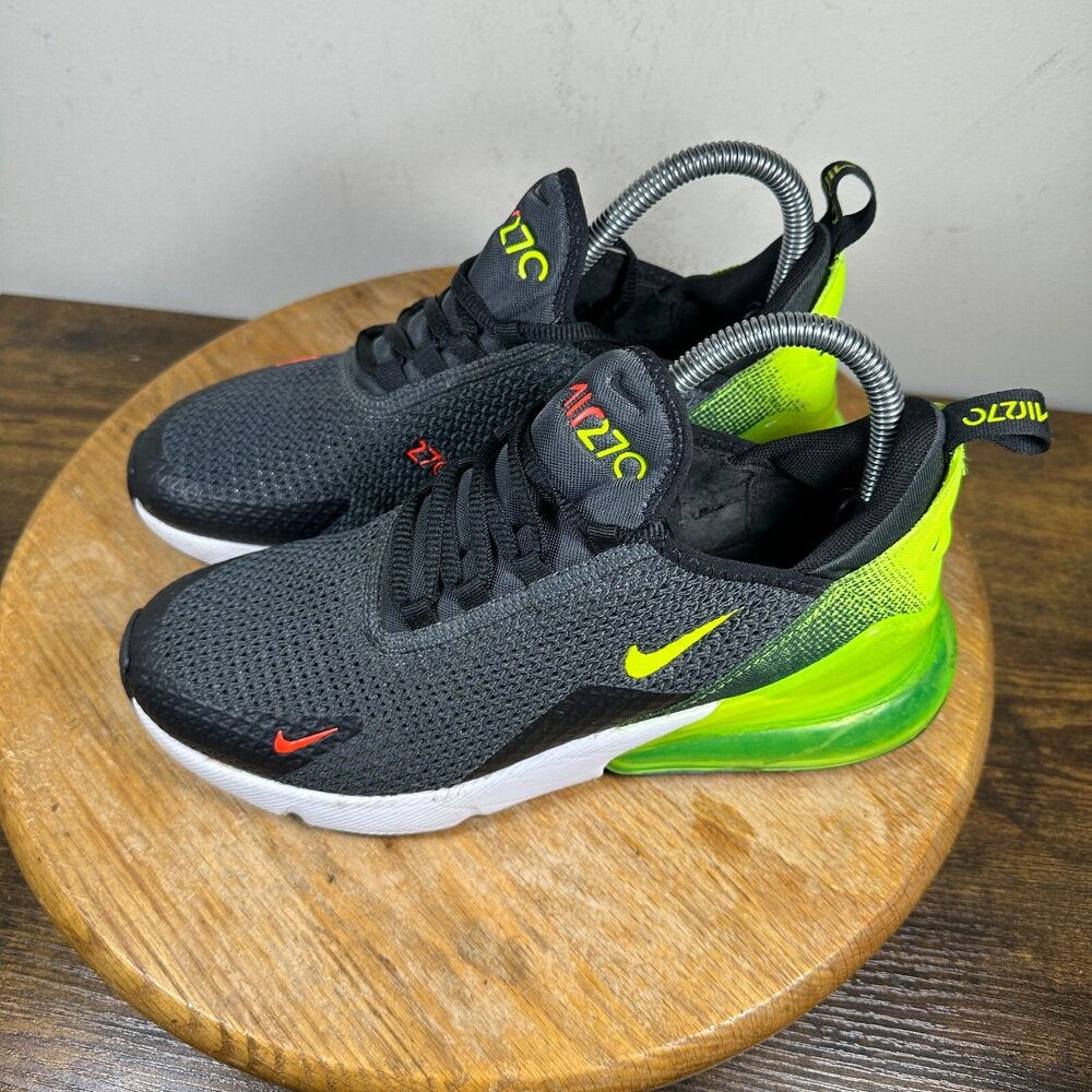 Nike Air Max 270 Retro Future Black Volt Green Women's Size 7 Shoe AV5141-001 - Picture 3 of 9